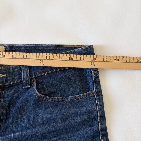 G.H. Bass & Co Jean Womens 14 Blue Slim Fit Mid-Rise Medium Wash Stretch Denim - Picture 5 of 11